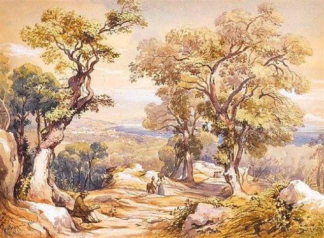 Casarlano, Near Sorrento — Giacinto Gigante