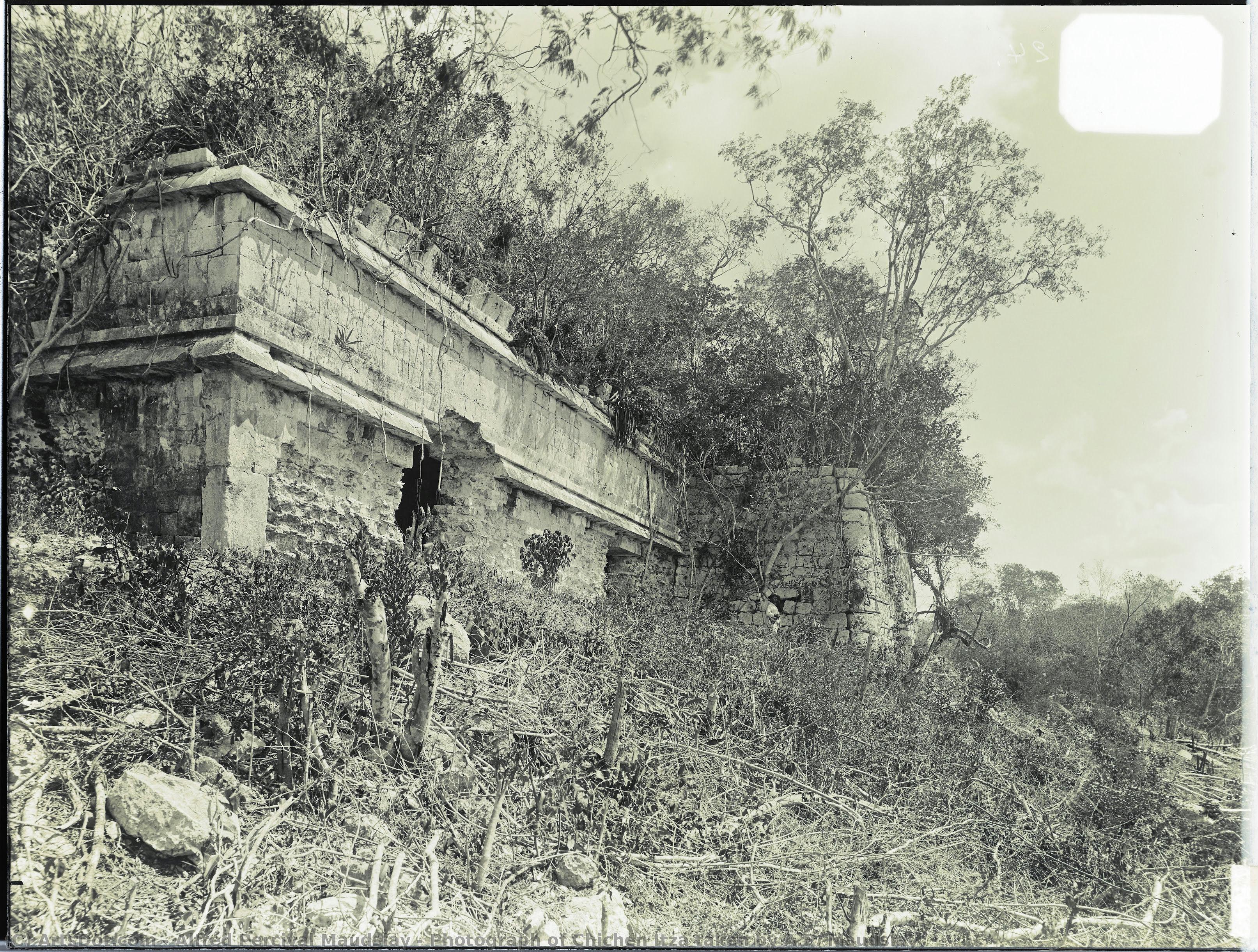 Photograph Of Chichén Itzá Taken By A.p. Maudslay — Alfred Percival Maudslay