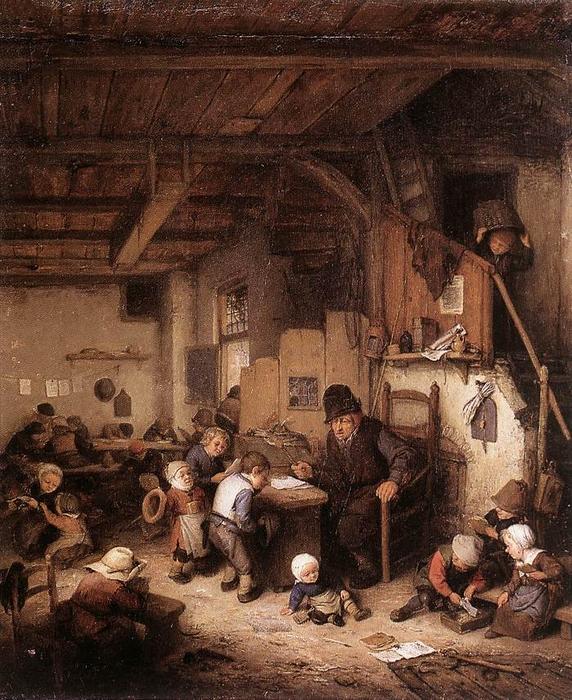 The Schoolmaster — Адриаан Ван Остад