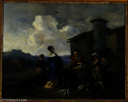 Vegetable Seller — Hendrick Mommers