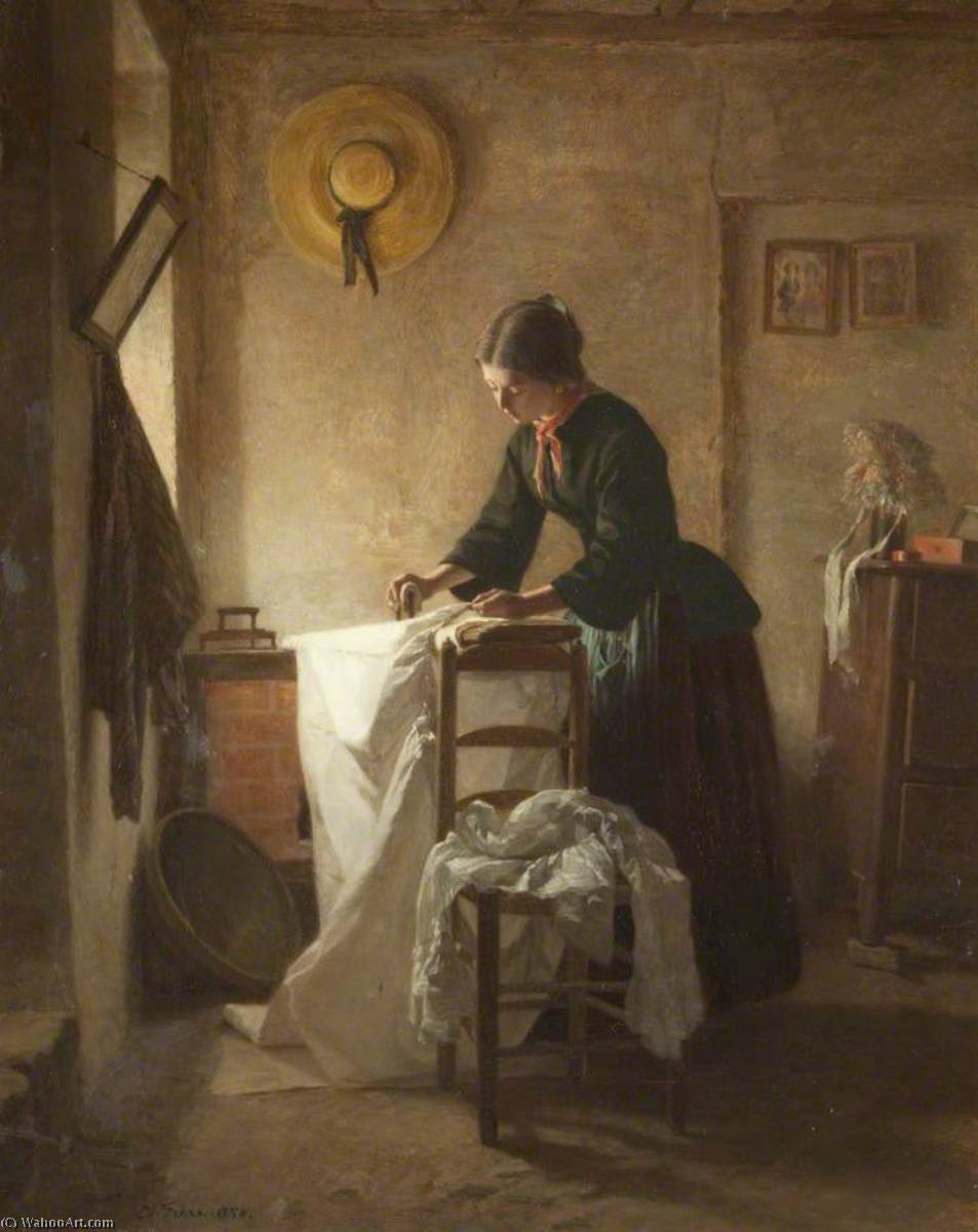 The Laundress — Pierre Edouard Frère