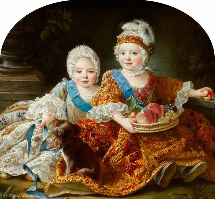 Louis Auguste, Duc De Berry — François Hubert Drouais