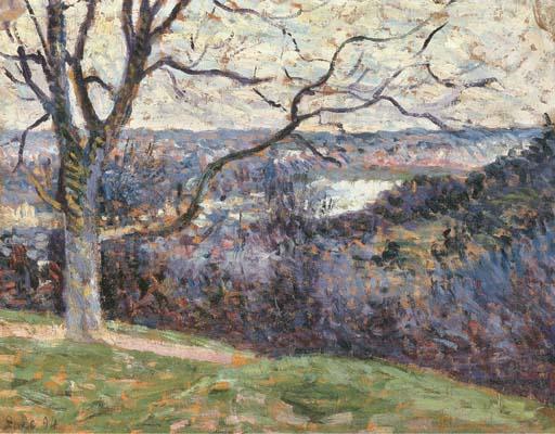 The Loop Of The Seine Near Herblay — Maximilien Luce
