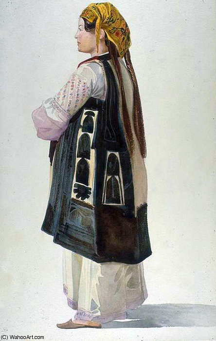 Albanian Peasant Athens — Charles Gabriel Gleyre