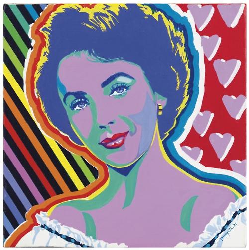 Portrait Of Elizabeth Taylor — Hiro Yamagata