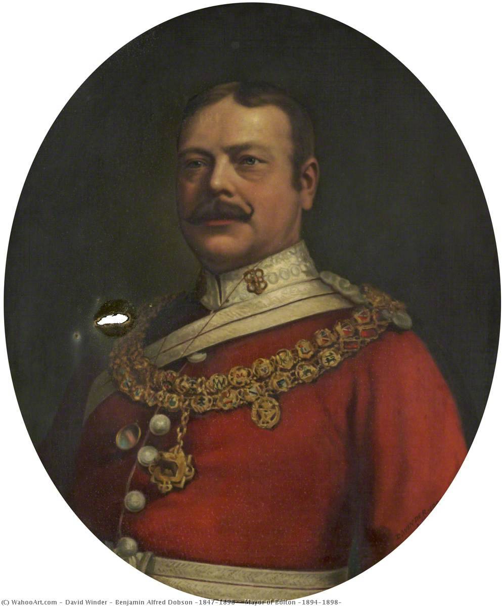 Benjamin Alfred Dobson (1847–1898), Mayor Of Bolton (1894–1898) — David Winder