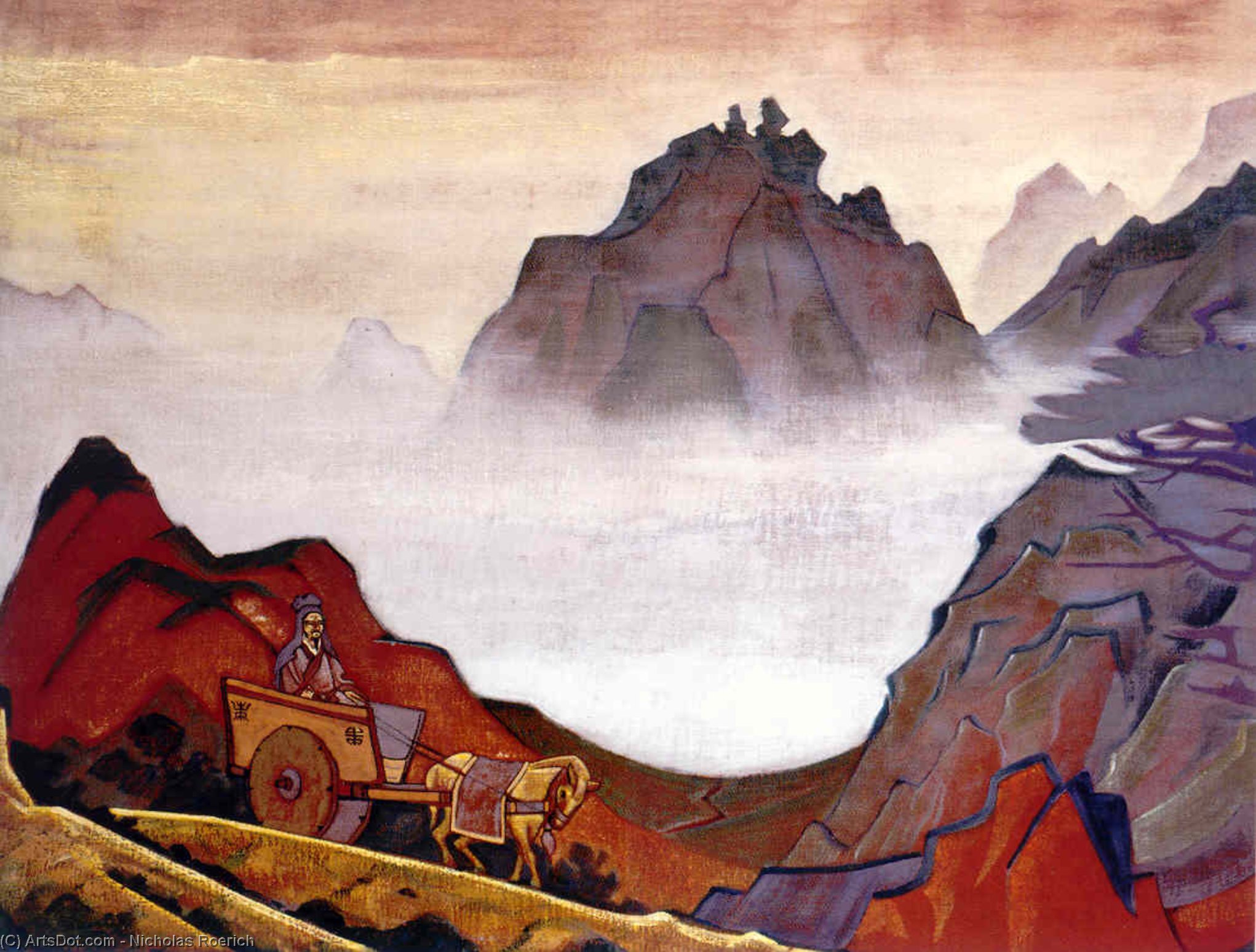 Confucius The Fair — Nicolás Roerich