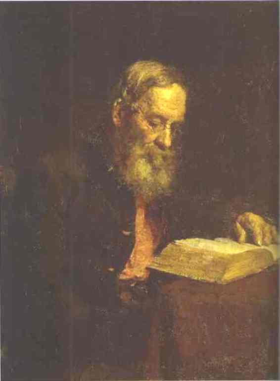 Portrait Of Efim Repin, The Artist's Father. — Ilya Yefimovich Repin