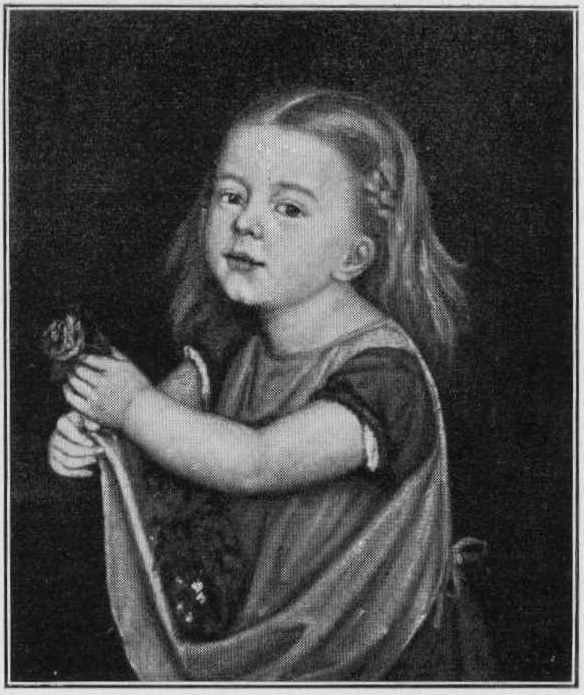 Portrait Of The Youngest Daughter Of The Artist — Friedrich Wasmann