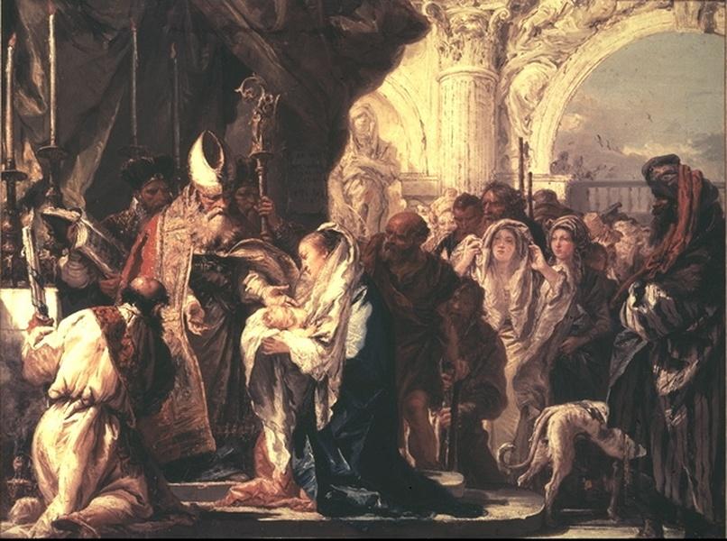 Presentation In The Temple — Giovanni Domenico Tiepolo