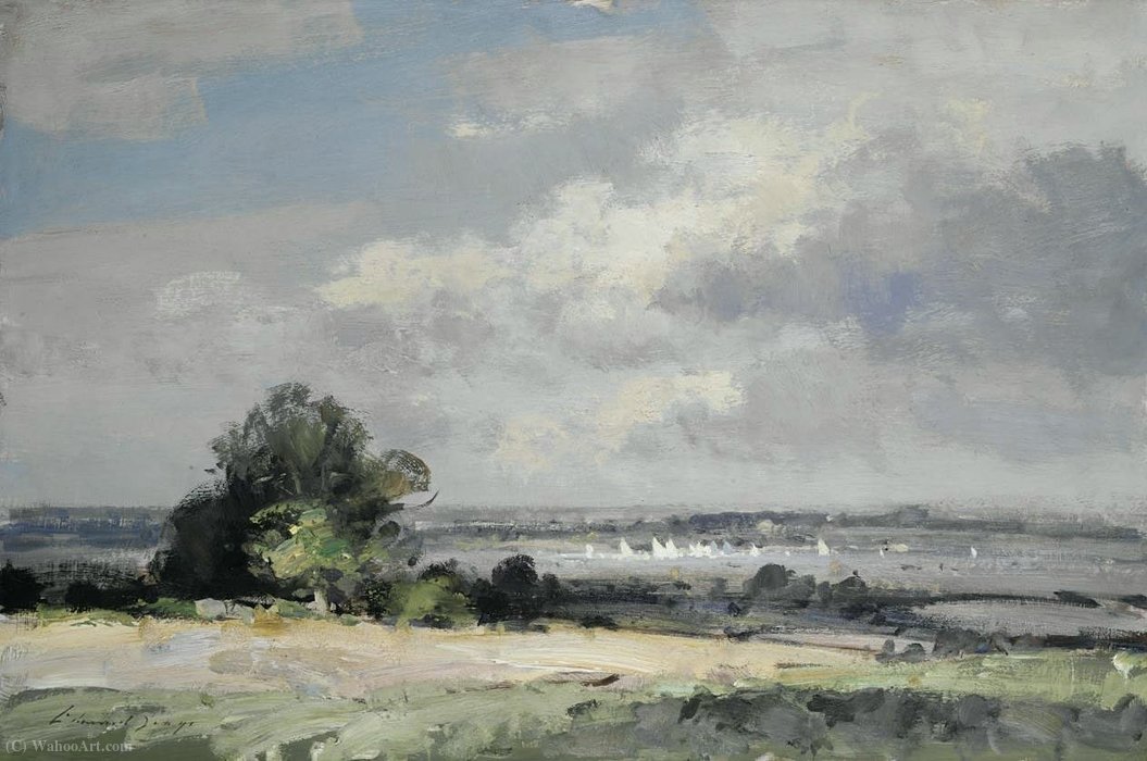 The Yacht Race — Edward Seago