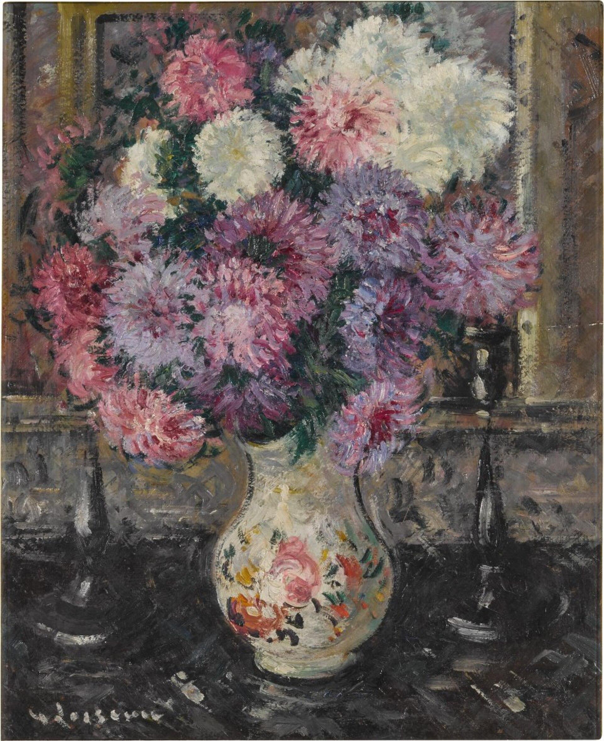Vase Of Flowers — Густав Лоизоль