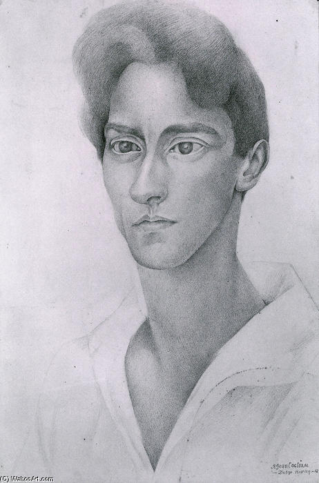 Portrait Of Jean Cocteau — Diego Rivera