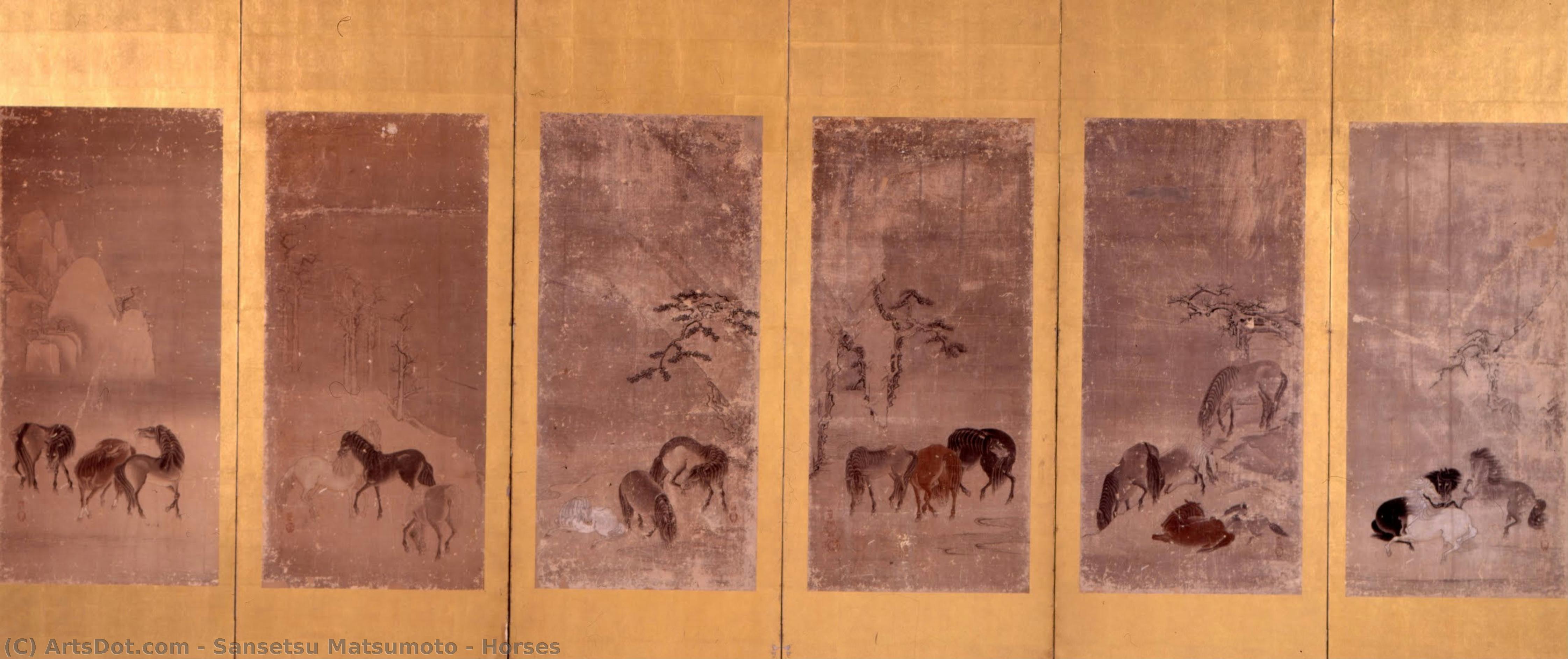 Horses — Sansetsu Matsumoto