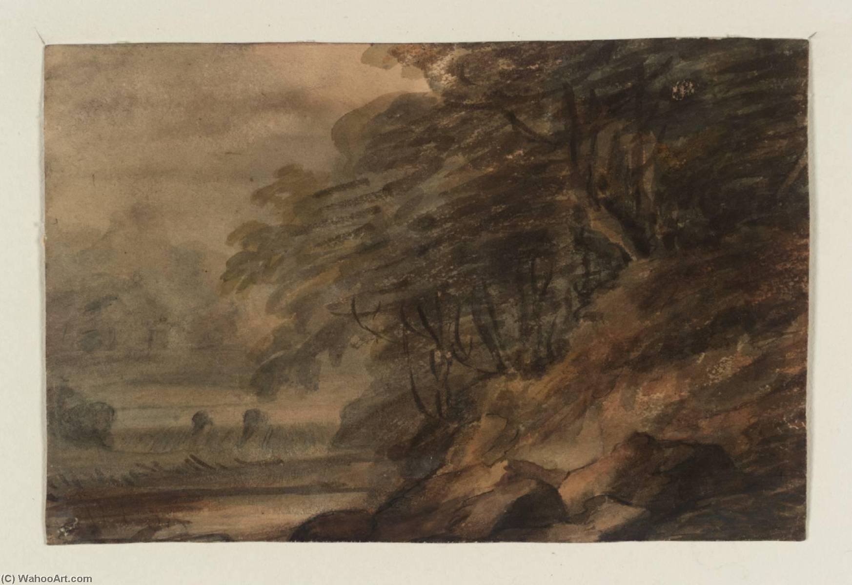Evening Landscape — Thomas Gainsborough