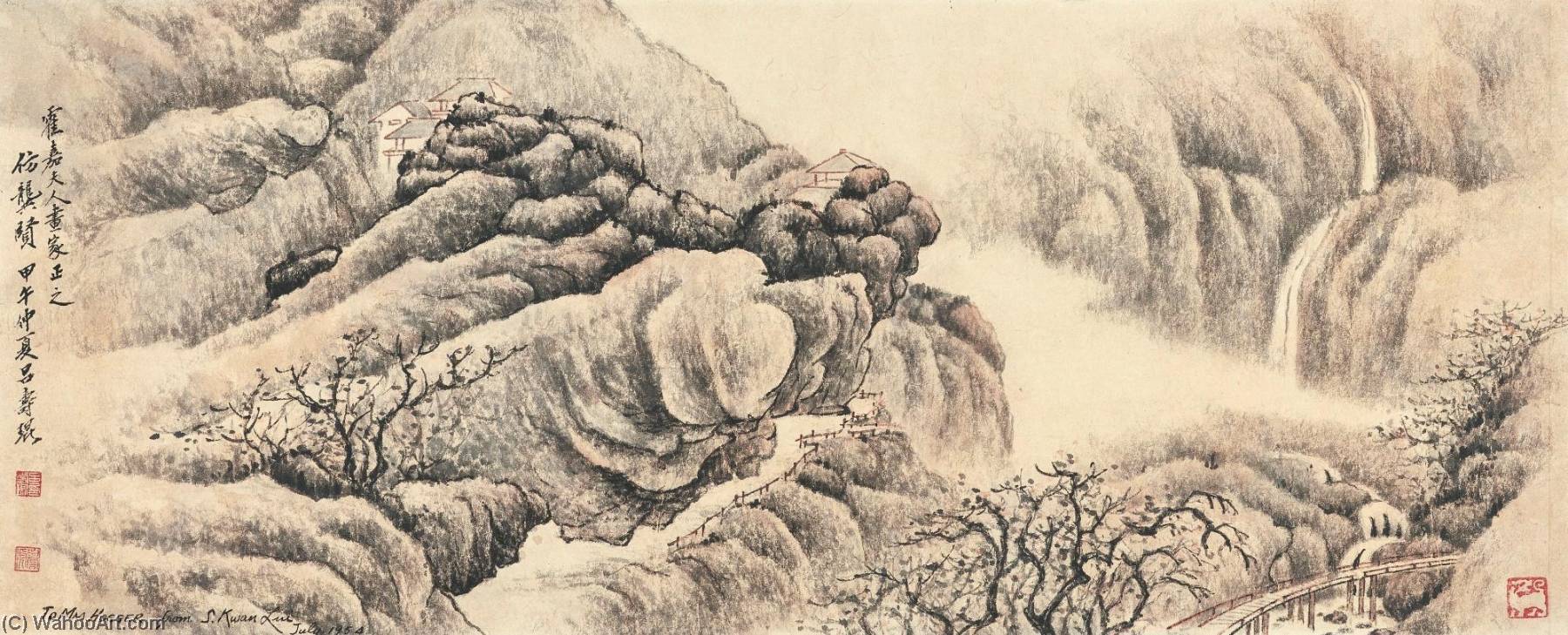Landscape After Gong Xian — Lü Shoukun