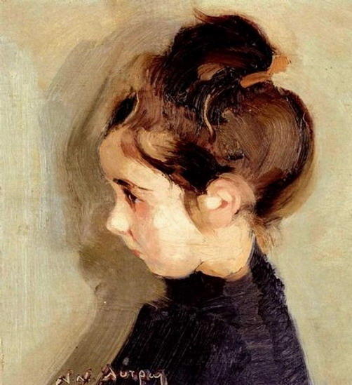 Portrait Of A Little Girl — Nikolaos Lytras