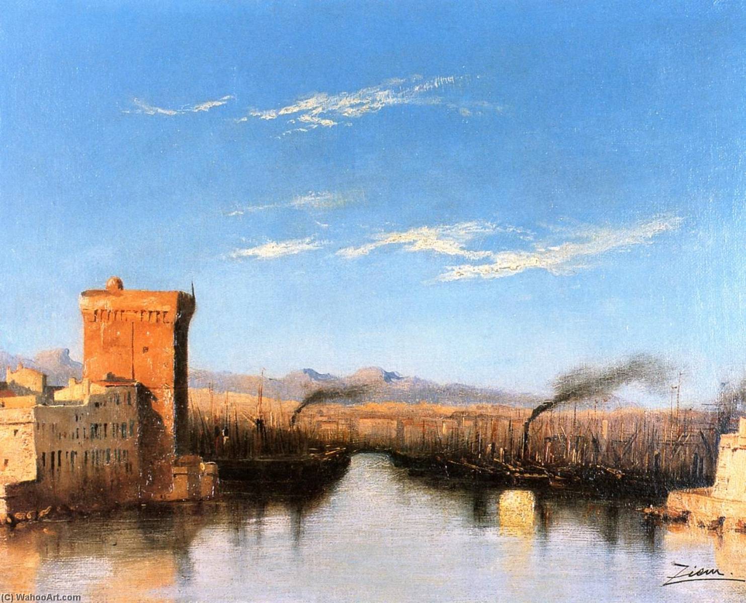 Marseille, Entrée Du Port — Félix Ziem