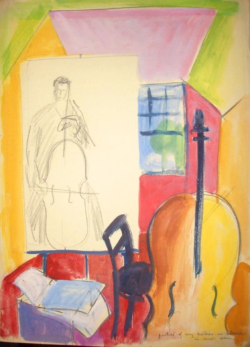 Portrait Of My Mother In Her Music Room — Jerzy Faczynski