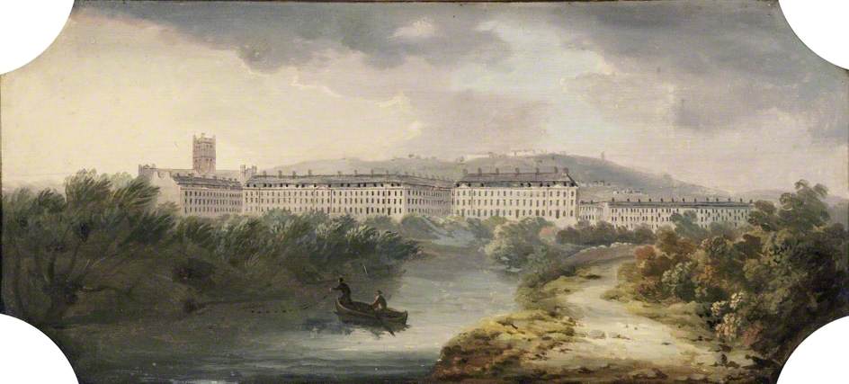South Parade And Abbey Church, Bath — Joseph Sheldon