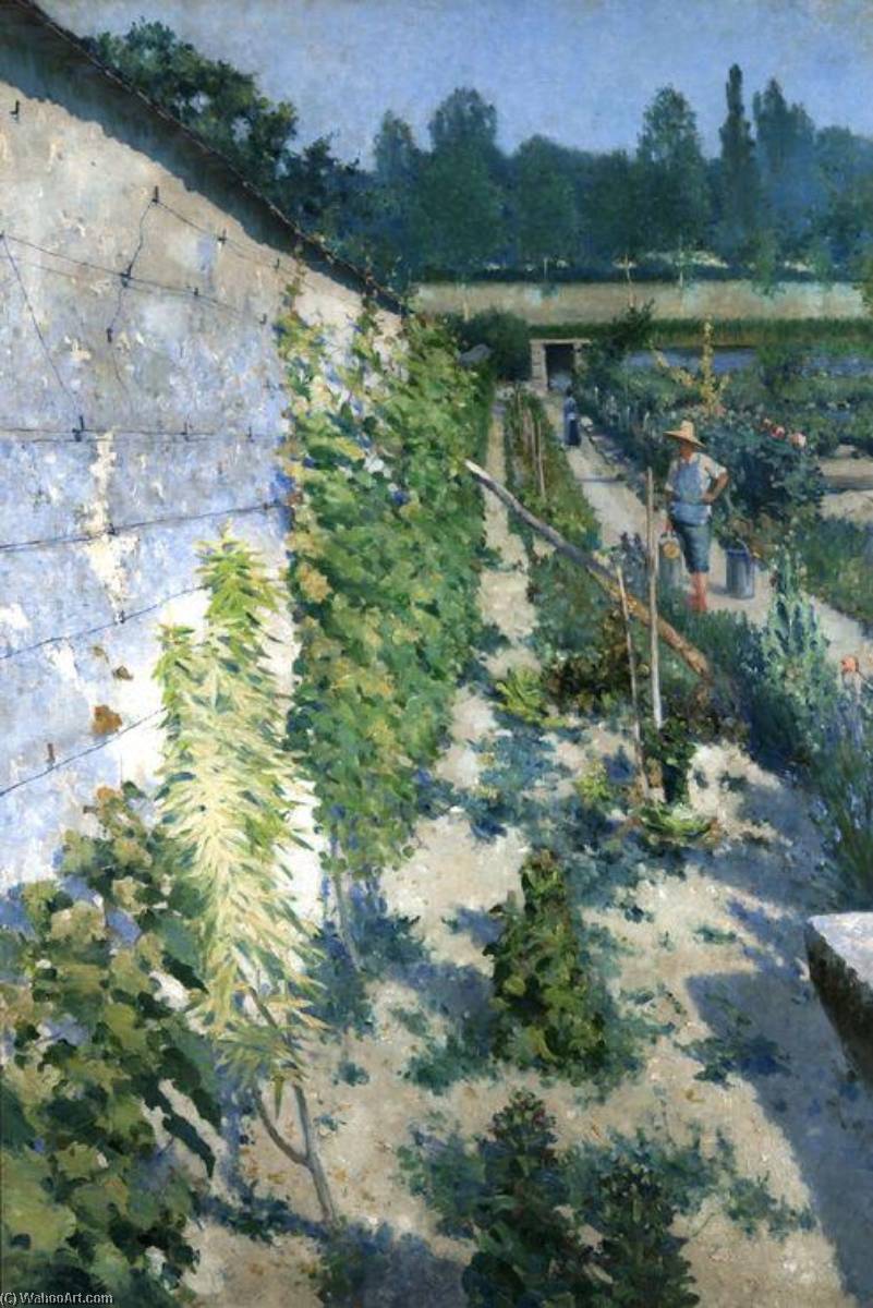 Garden In Grez — Karl Nordström