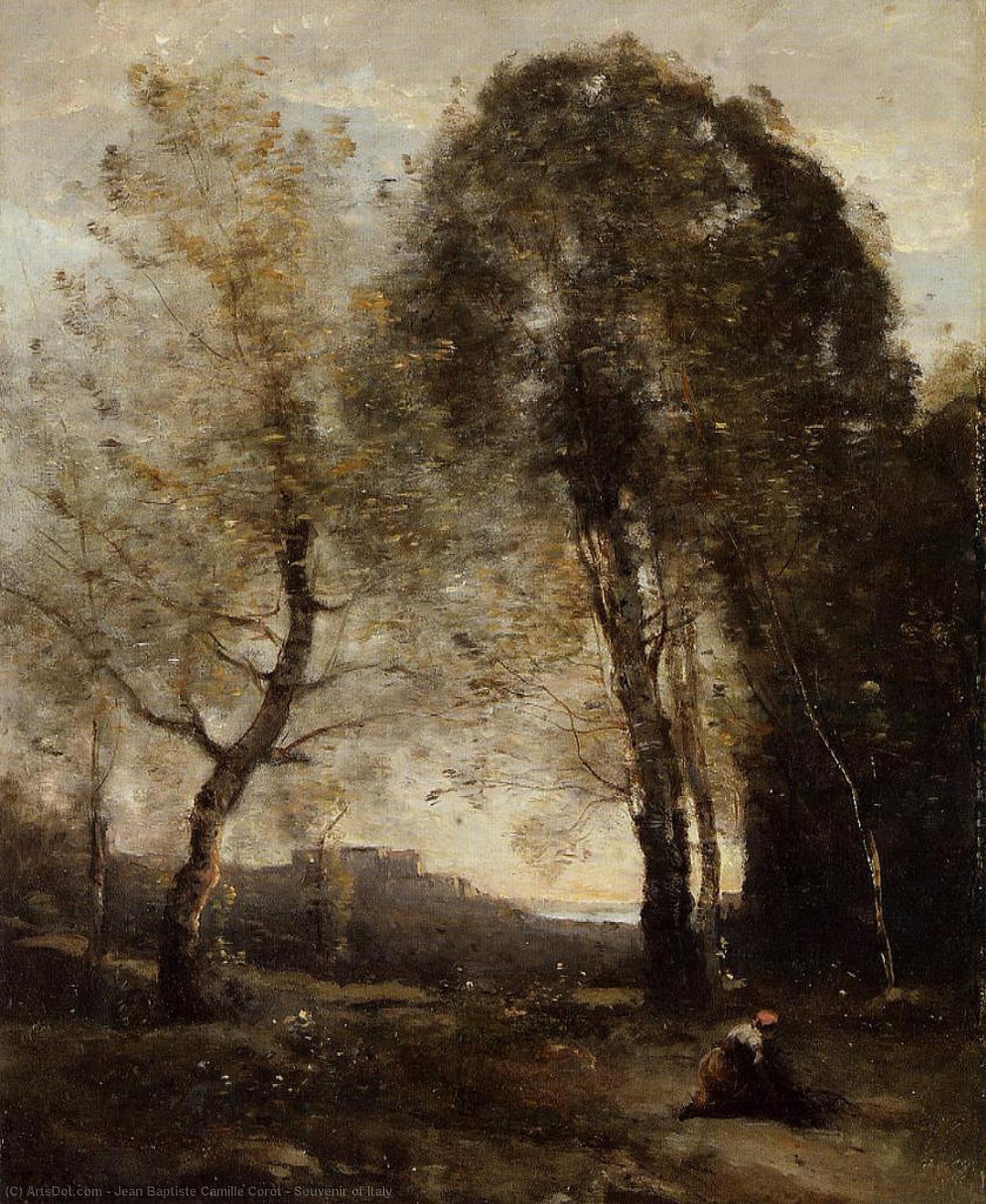 Souvenir Of Italy — Jean-baptiste-camille Corot