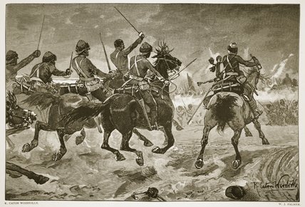 Mahsameh, Scene In The Egyptian War — Richard Caton Woodville