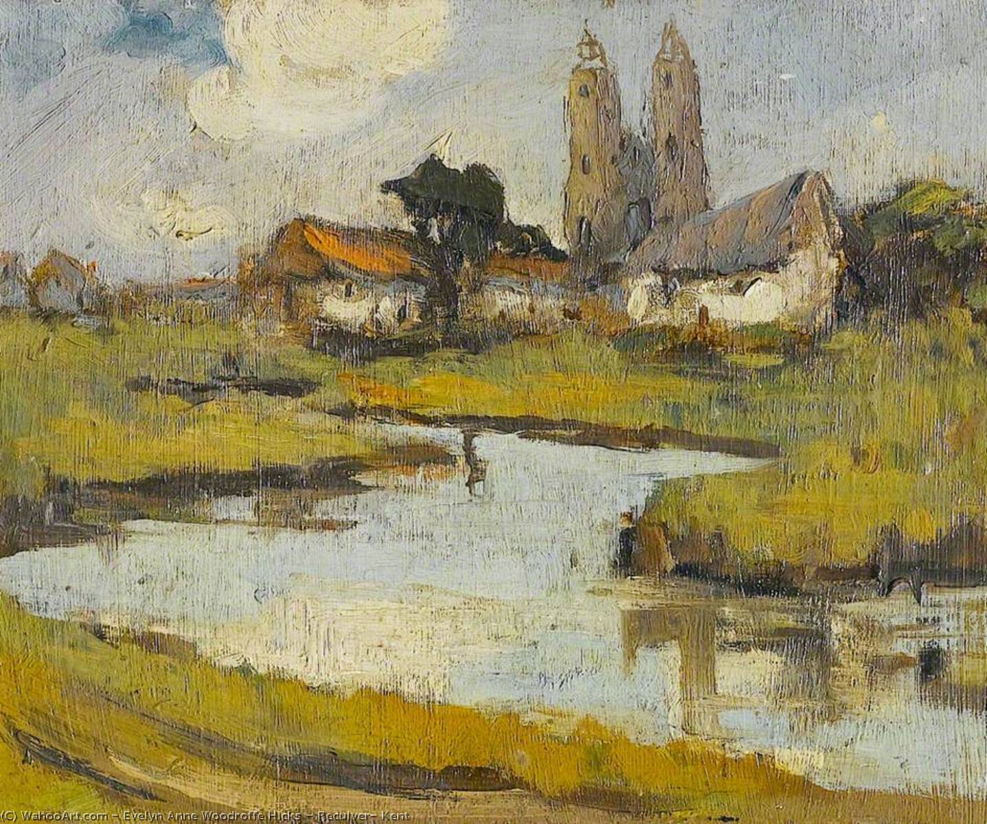 Reculver, Kent — Evelyn Anne Woodroffe Hicks