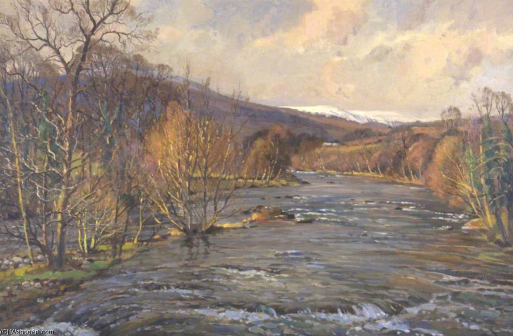 Early Spring In Llangynidr — Donald Henry Floyd