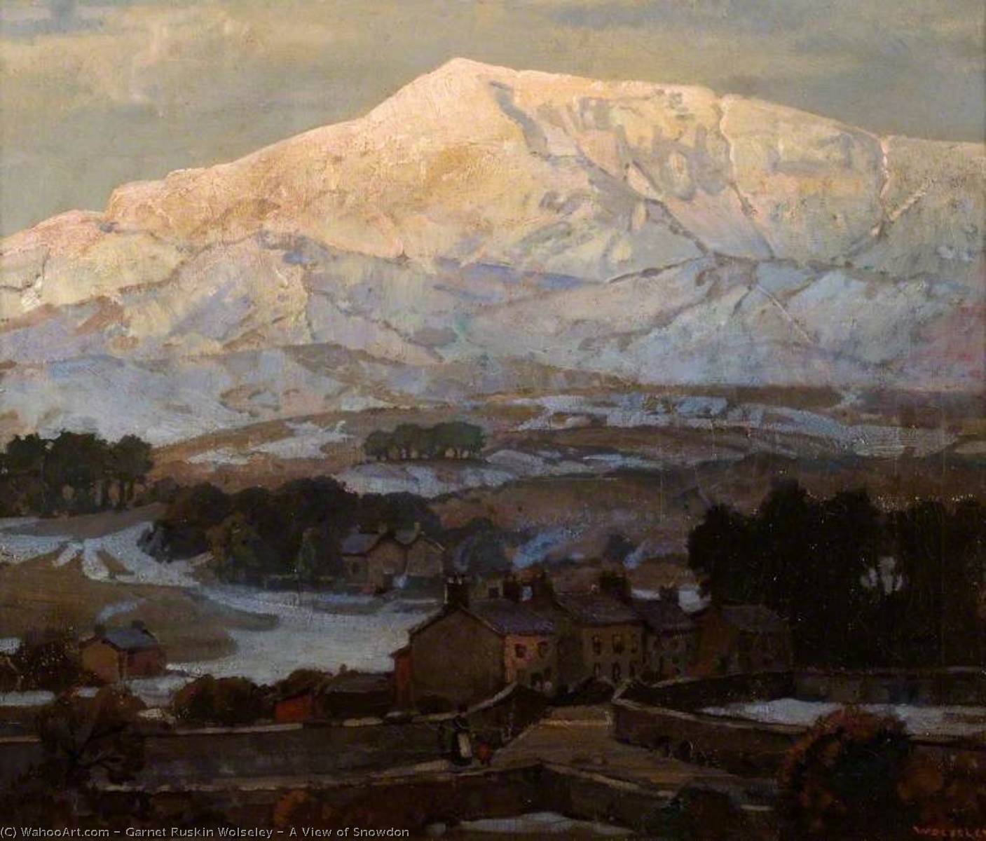 A View Of Snowdon — Garnet Ruskin Wolseley