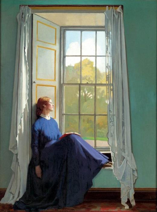 The Window Seat — Sir William Newenham Montague Orpen