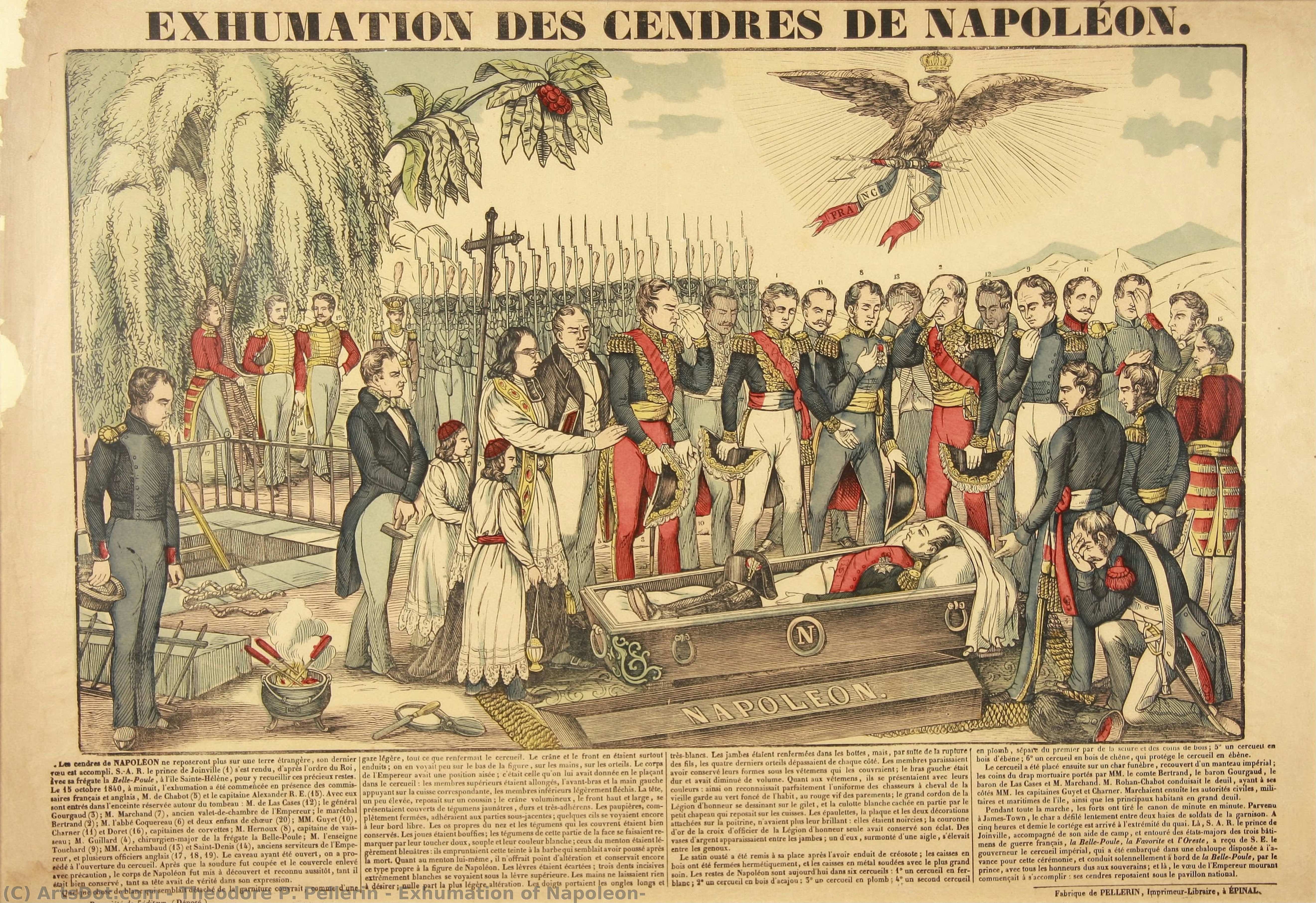 Exhumation Of Napoleon — Theodore P. Pellerin