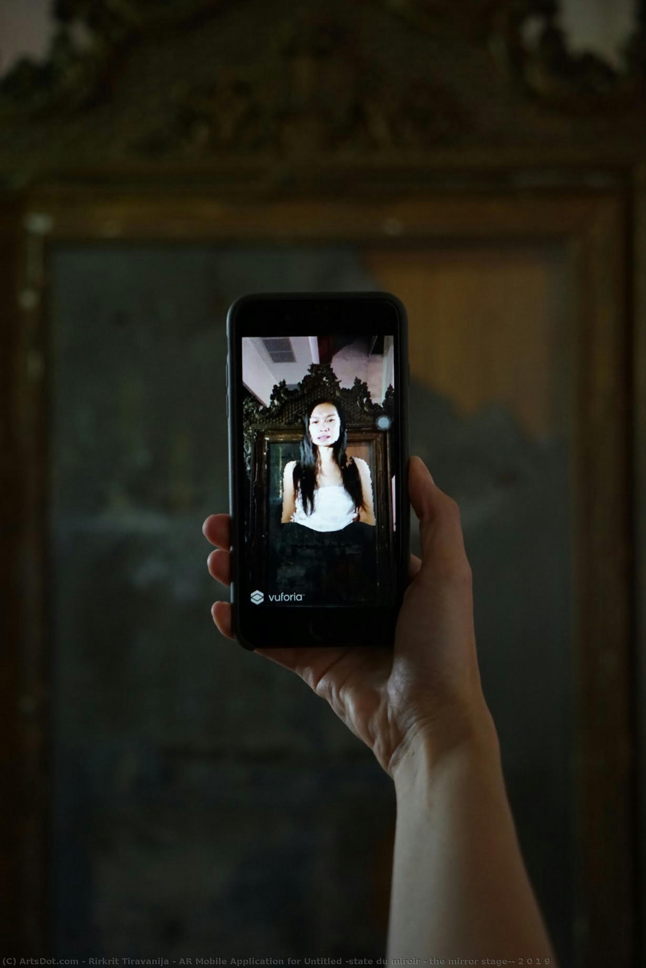 Ar Mobile Application For Untitled (state Du Miroir / The Mirror Stage), 2 0 1 9 — Rirkrit Tiravanija
