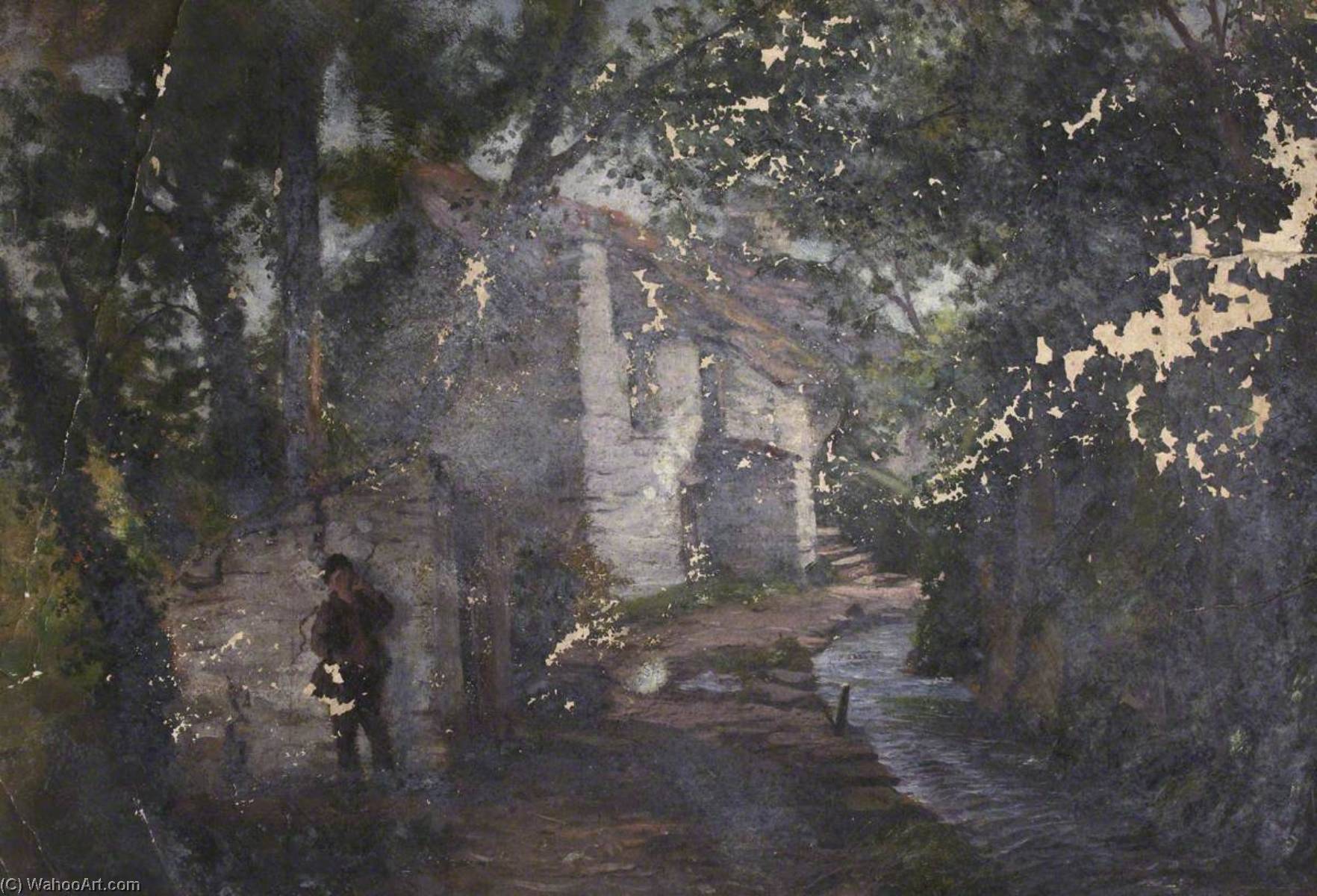 Figure In A Village — Томас Стюарт Смит