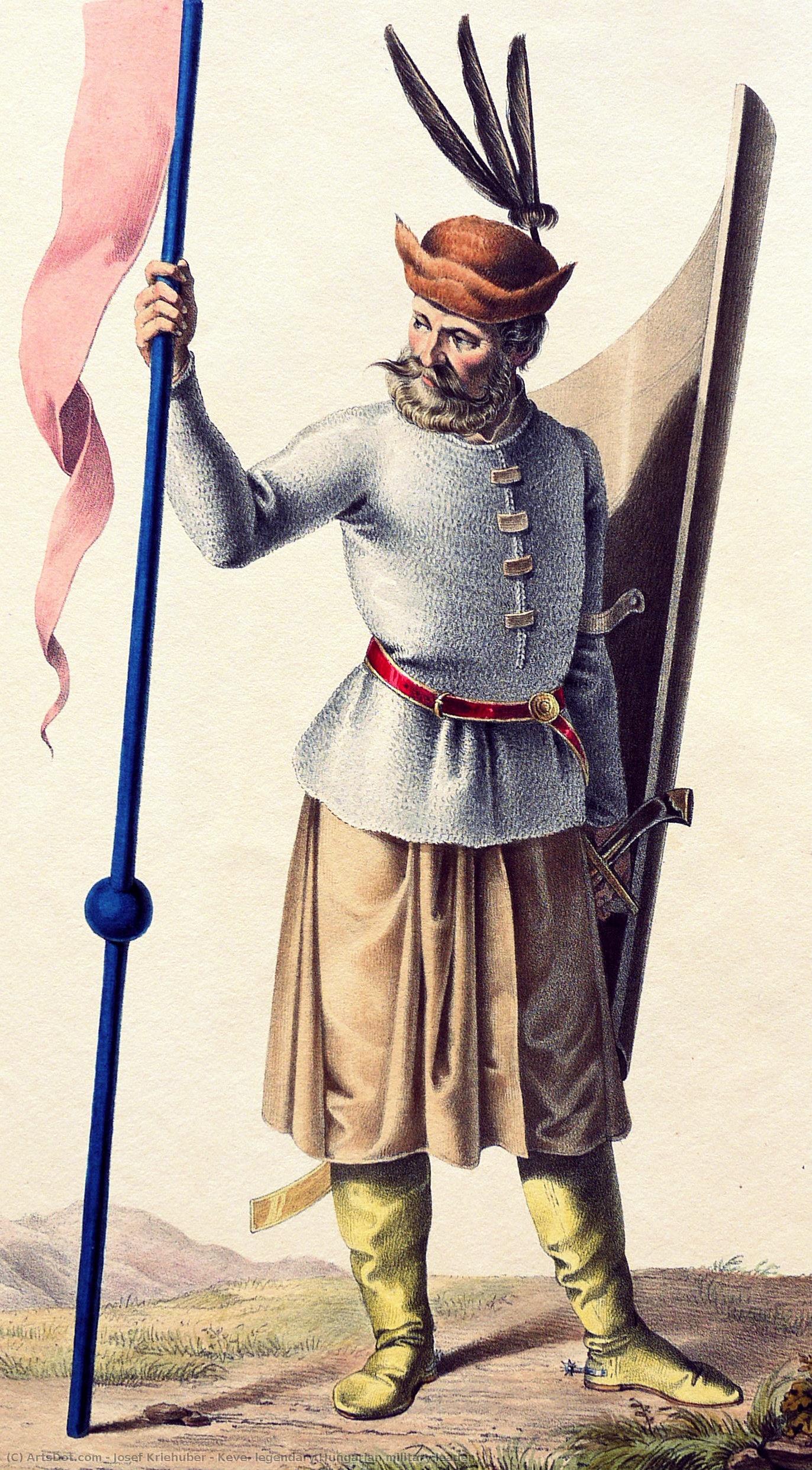 Keve, Legendary Hungarian Military Leader — Josef Kriehuber