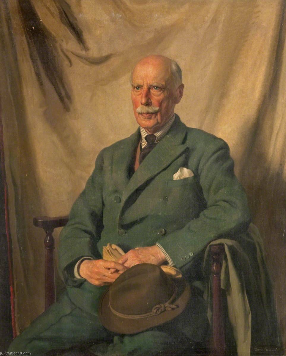 Sir Michael Hugh Shaw Stewart (1854–1942), 8th Bt — James Torrance
