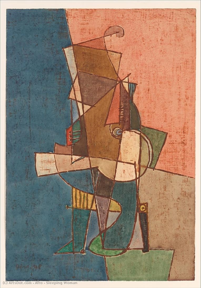 Sleeping Woman — Afro