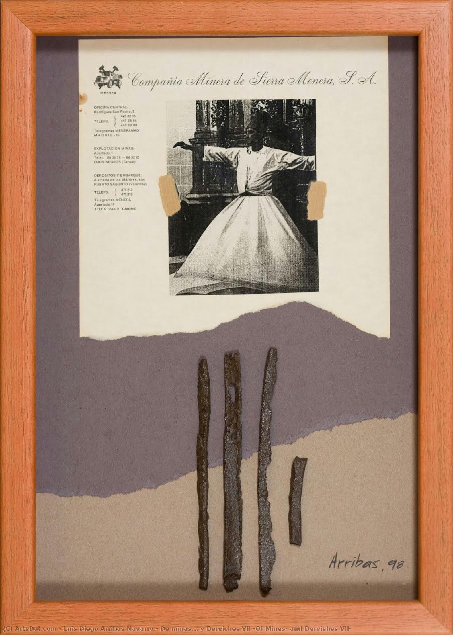 De Minas... Y Derviches Vii (of Mines… And Dervishes Vii) — Luis Diego Arribas Navarro