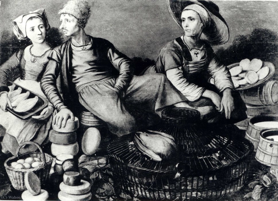 At The Market. — Pieter Pietersz