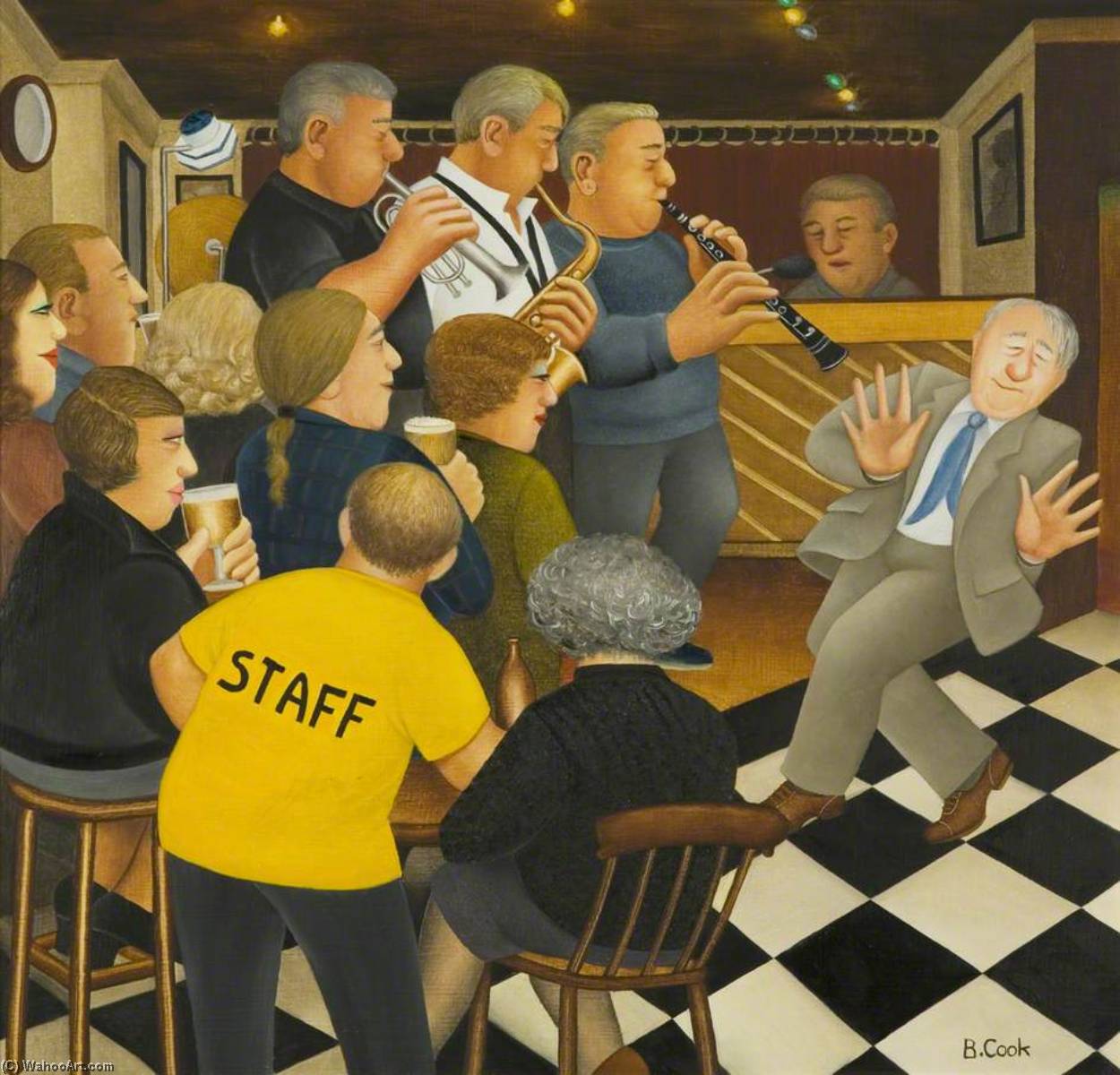 Jazz In The Winter — Beryl Cook