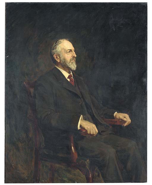 Portrait Of Frederick H. Norman — Sir Hubert Von Herkomer