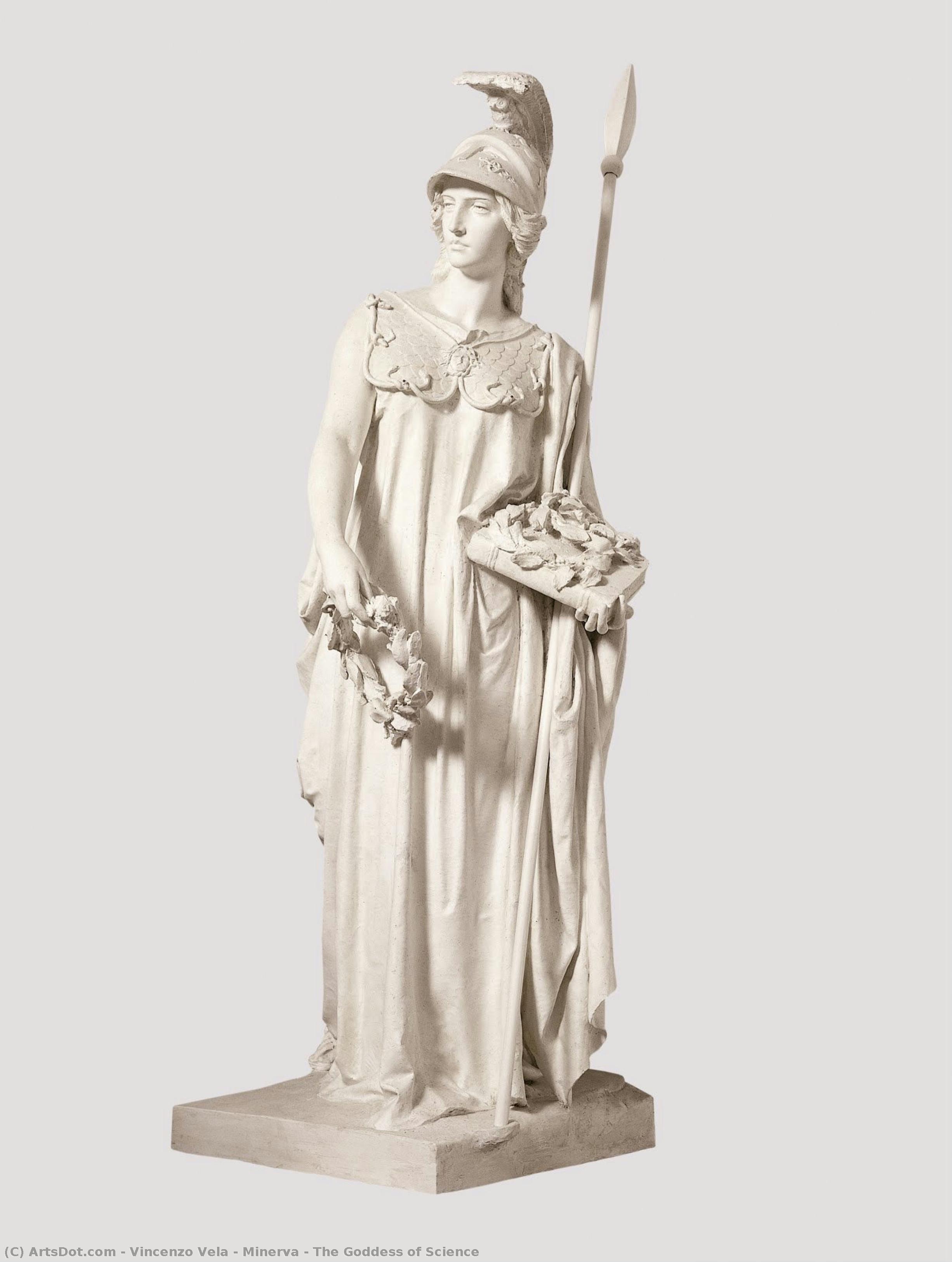 Minerva - The Goddess Of Science — Vincenzo Vela