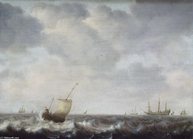 Turbulent Sea — Pieter The Elder Mulier