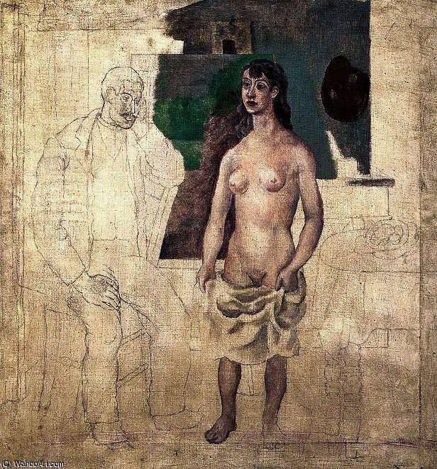 Le Peintre Et Son Modele — Pablo Picasso