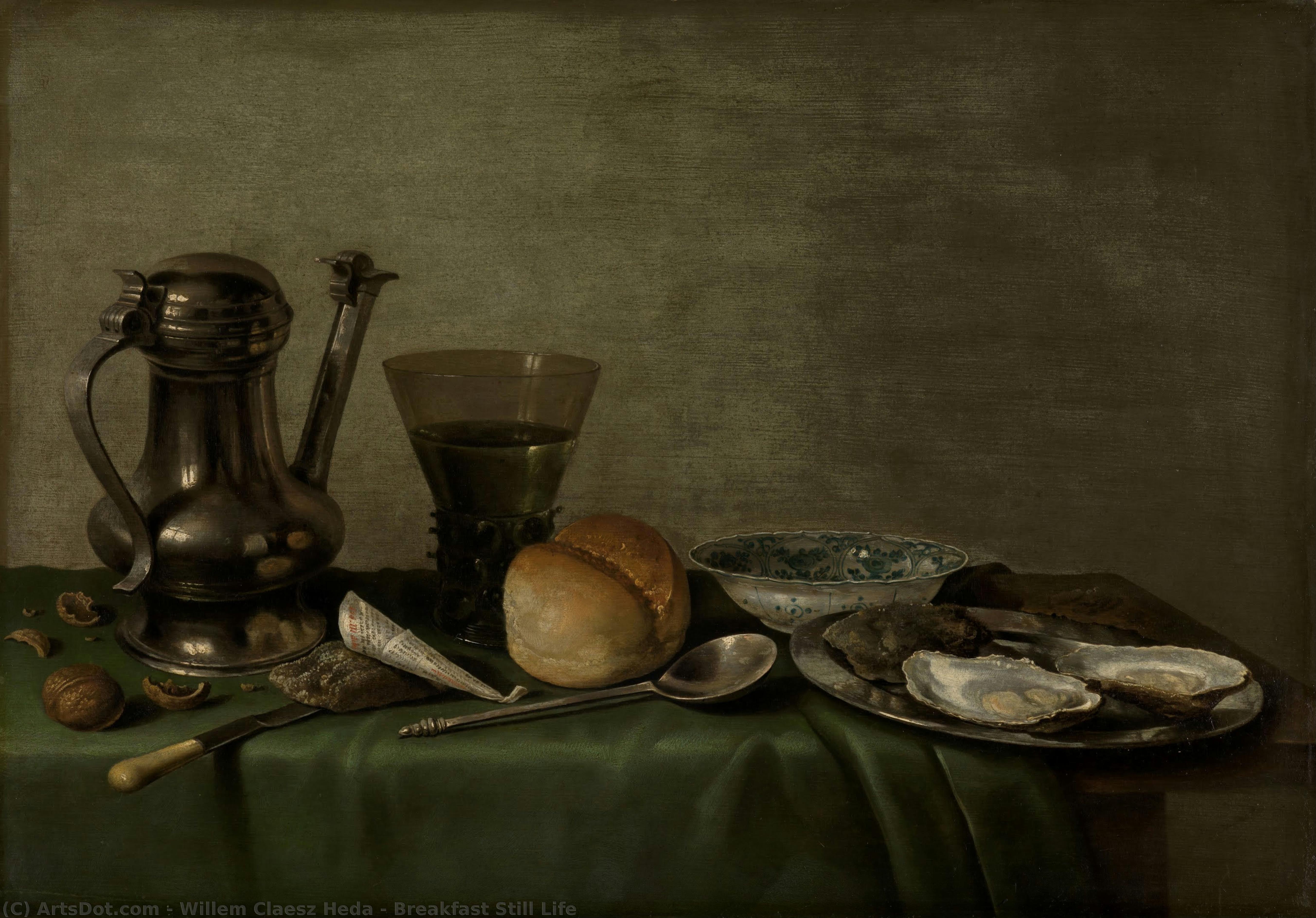 Breakfast Still Life — Виллем Класс Хеда