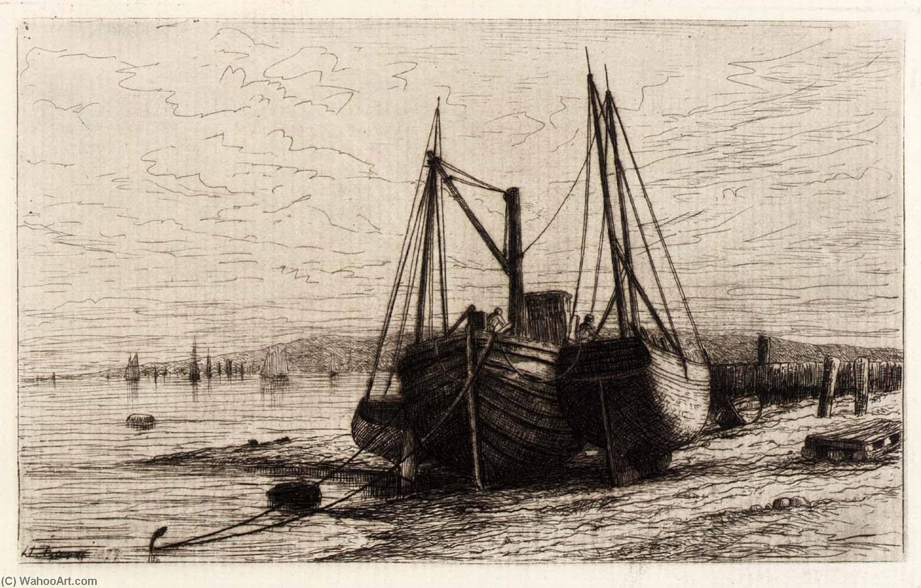 On New York Bay — Henry Farrer