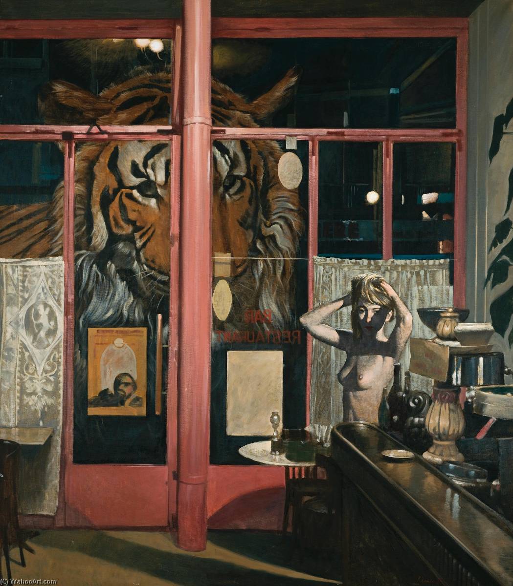Woman With Tiger — Pavlos Samios