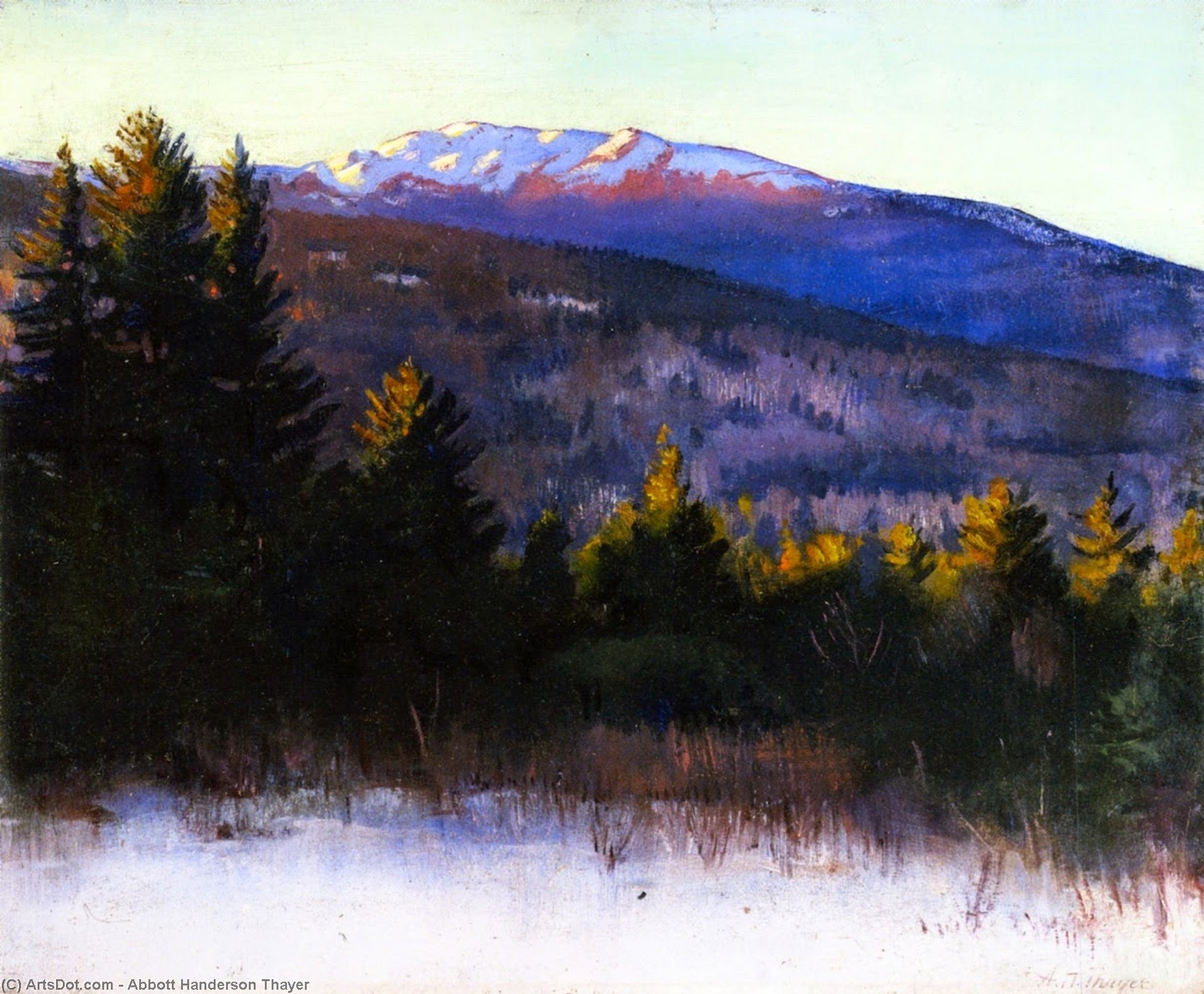 Mount Monadnock — А́бботт Хендерсон Тейер