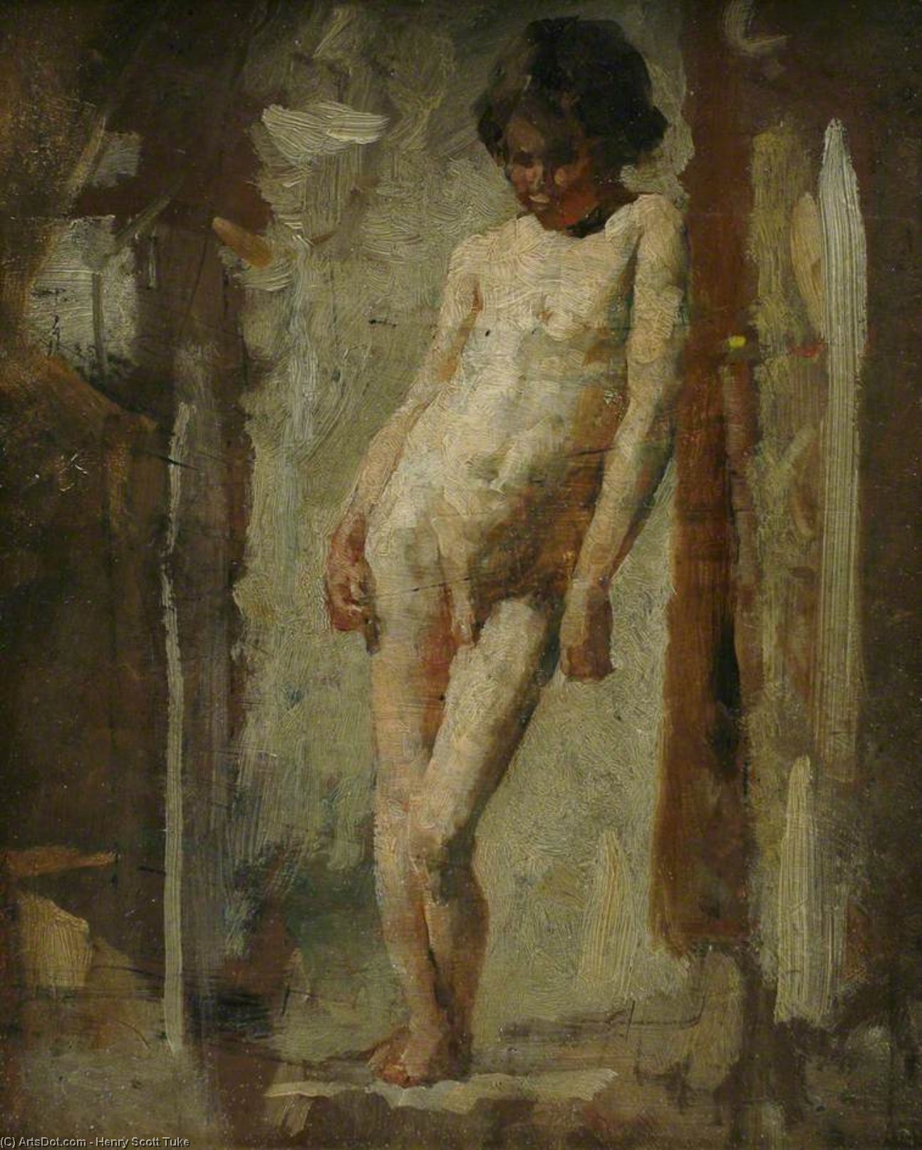 Nude Italian Boy — Henry Scott Tuke