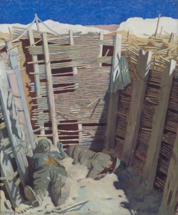 Dead Germans In A Trench — Sir William Newenham Montague Orpen